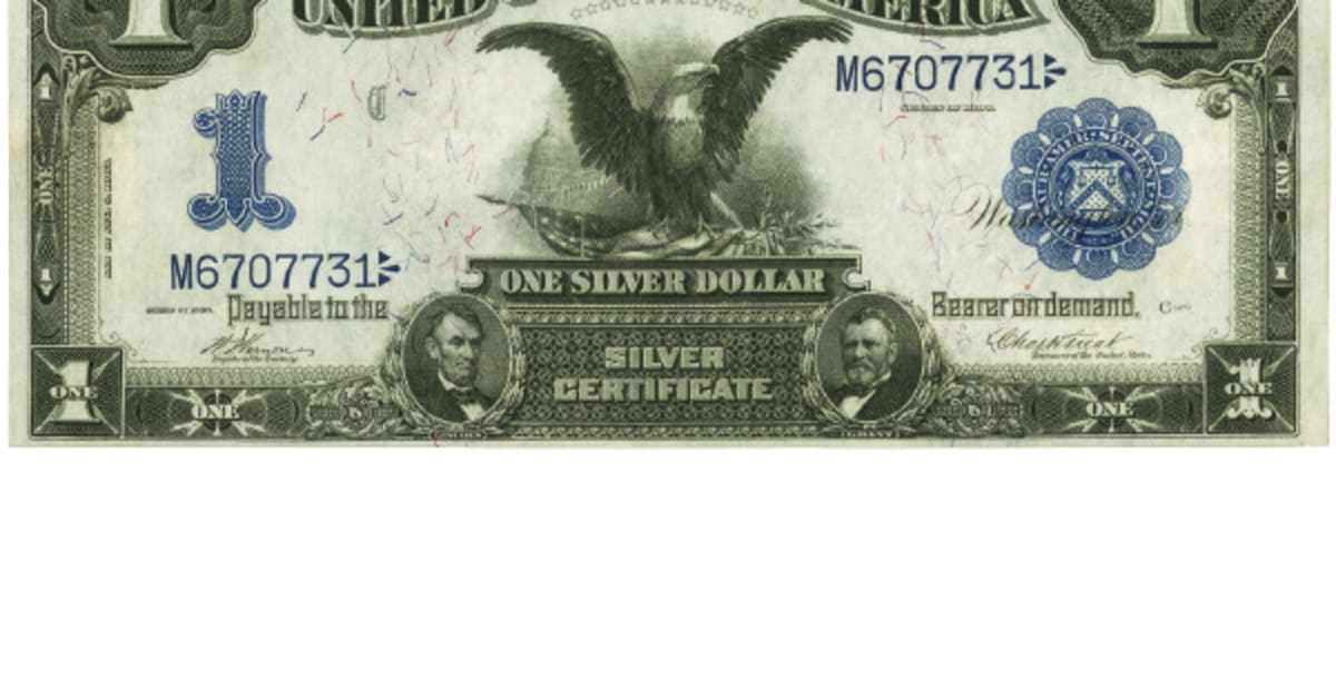 The Black Eagle One Dollar Silver Certificate