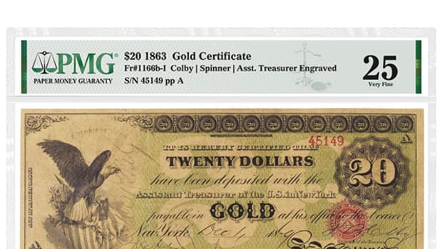U.S. Currency Rarities Offered in the Stack's Bowers Galleries November  2023 Showcase Auction