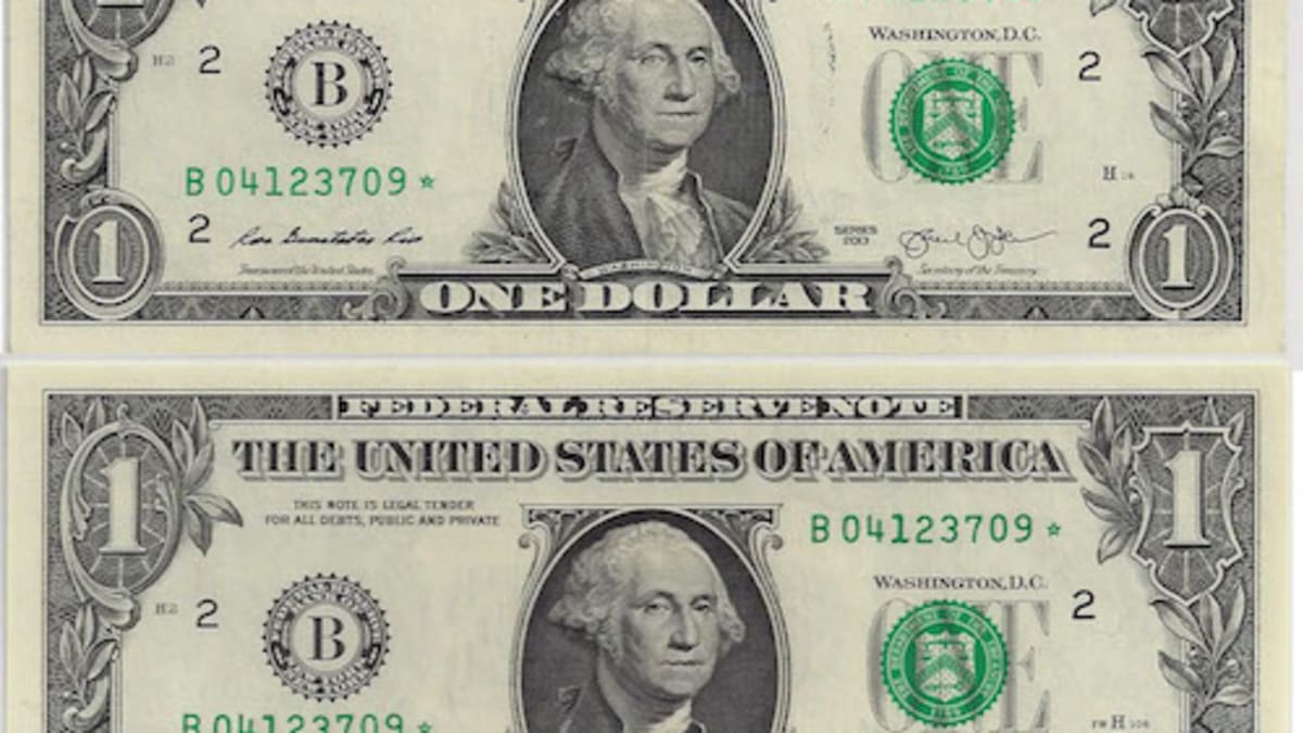 20 dollar bill serial number search