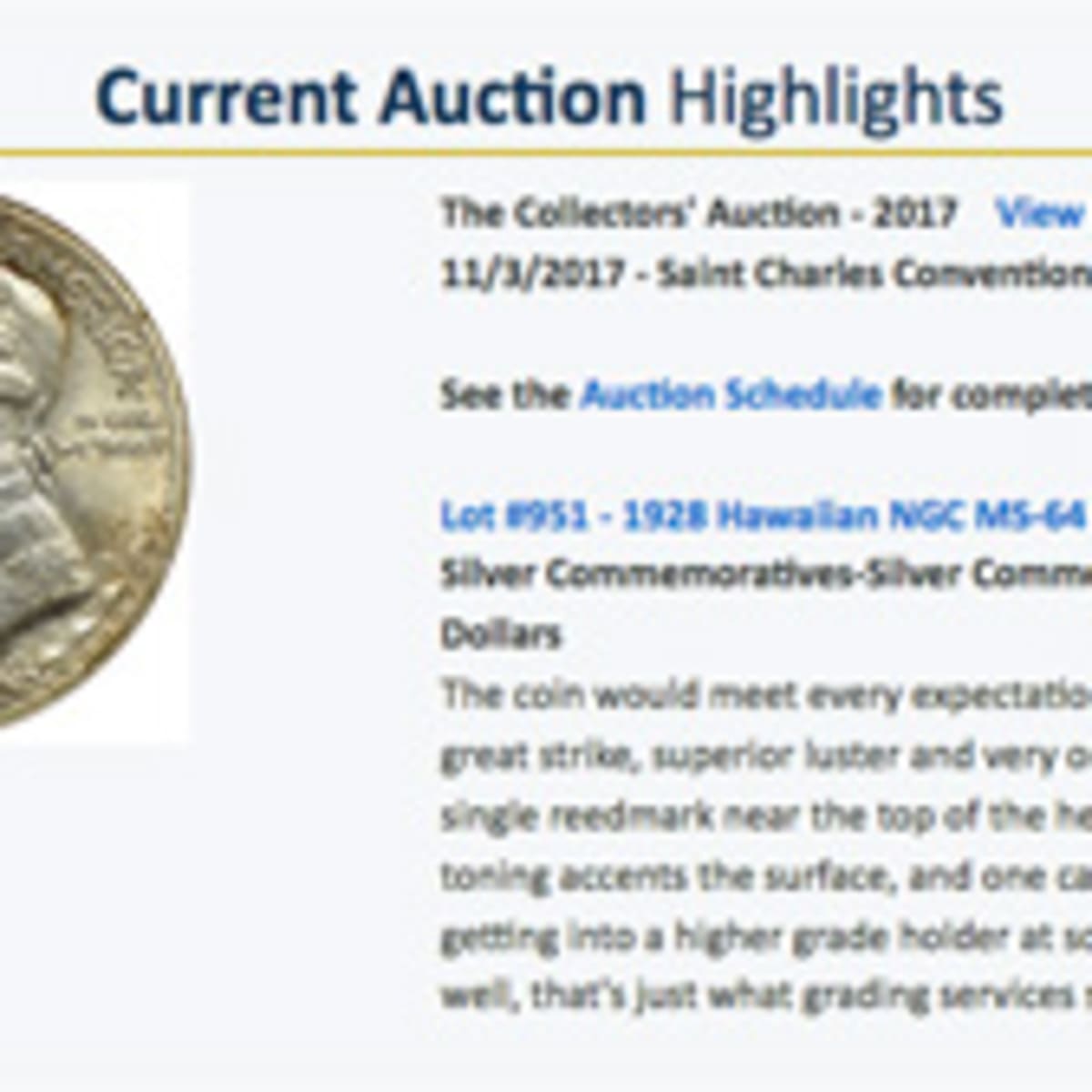 The Collectors Auction