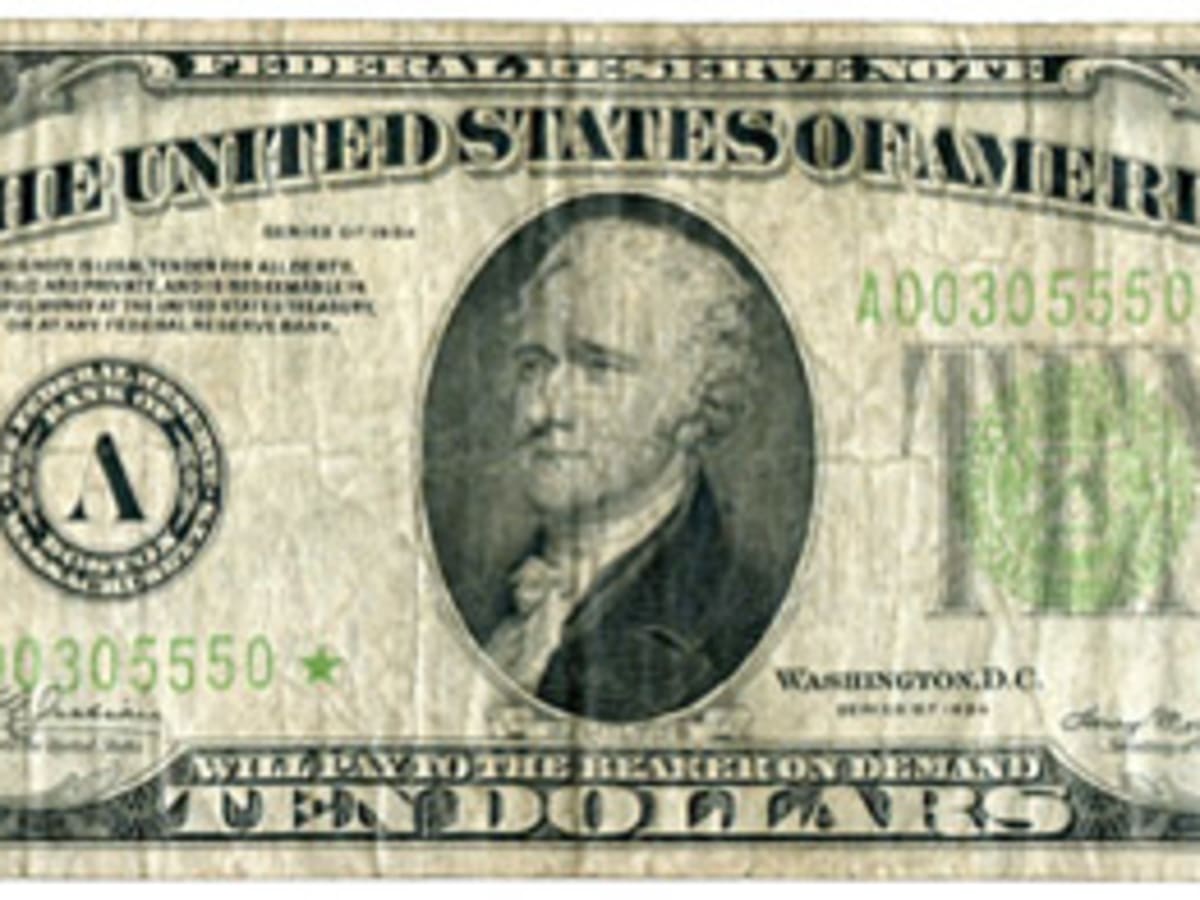 Circulated $5 1950 US Federal Reserve Small Notes for sale