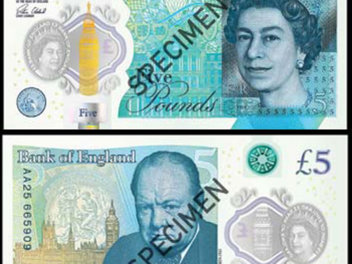 British £5 polymer bank note released - Numismatic News