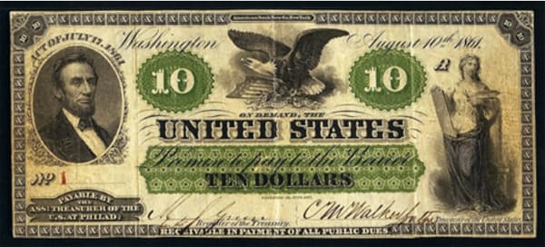 Provenance of very first federal notes - Numismatic News