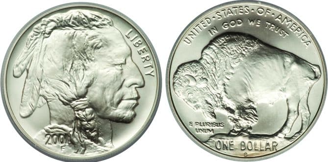 2001 American Buffalo Dollar - Numismatic News