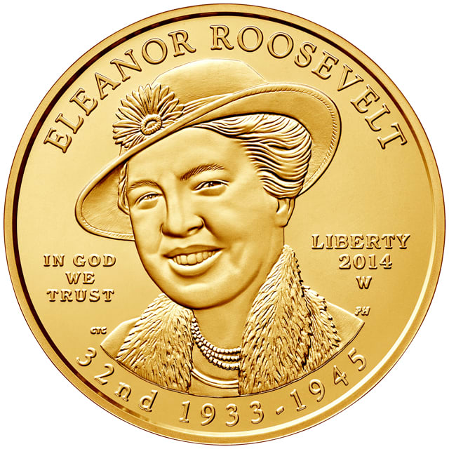 Popular Eleanor Roosevelt on latest First Spouse coin Numismatic News