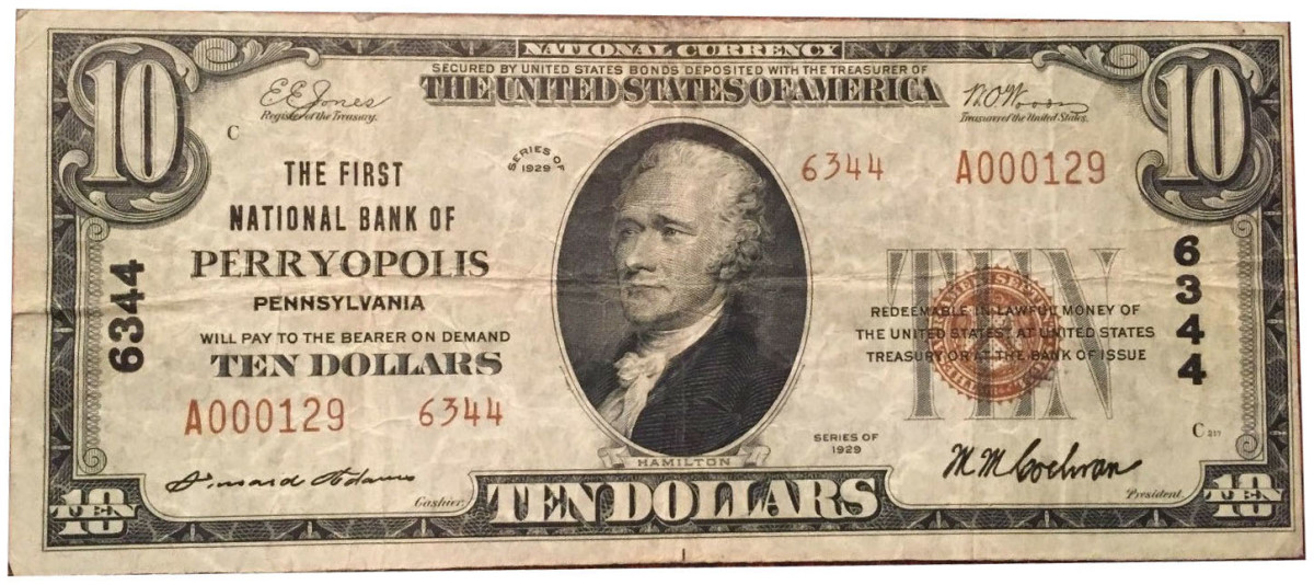 Reader's Showcase: Perryopolis note - Numismatic News