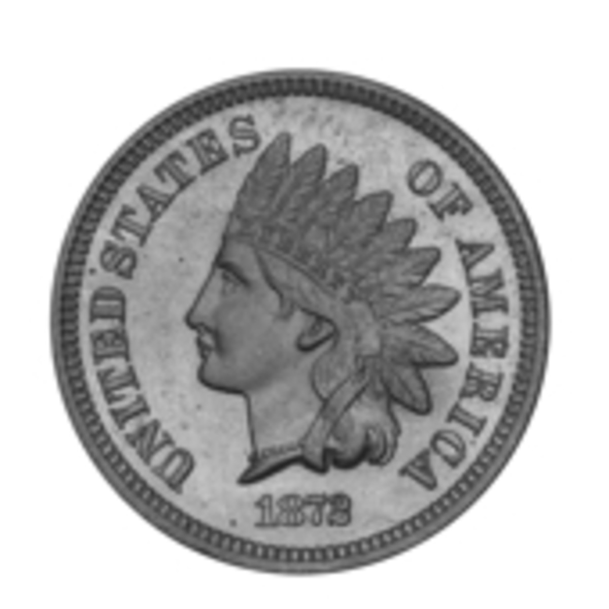 1872 Indian Head outlet Cent