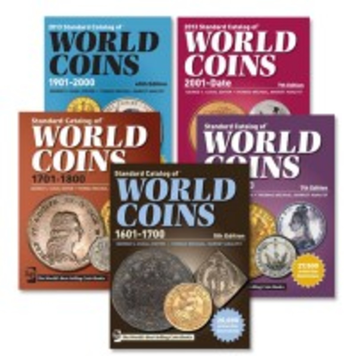 50% Off Standard Catalog of World Coins 5 Book Set - Numismatic News