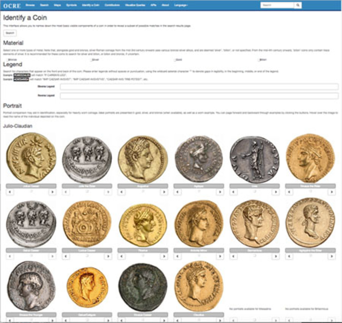 American Numismatic Society: Browse Collection