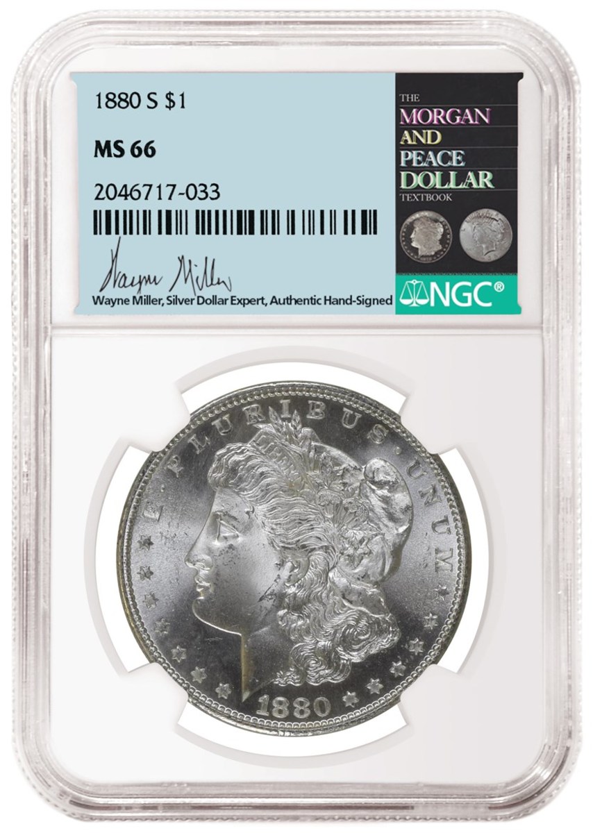 Silver Dollar Expert Wayne Miller Joins Hand Signing NGC Labels