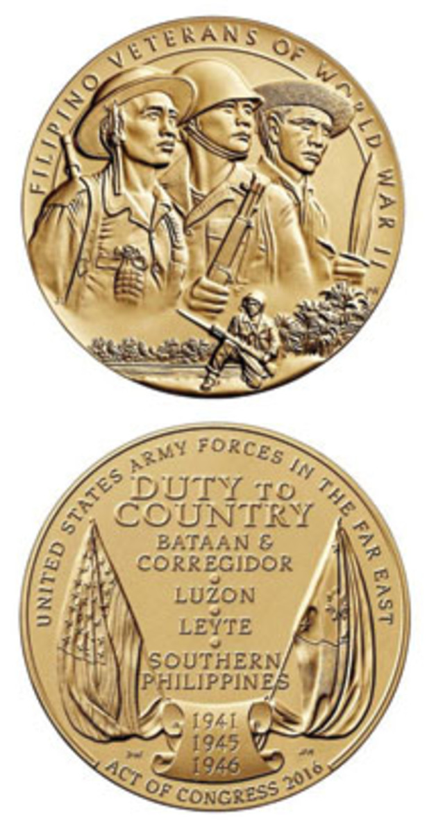 Filipino veterans receive gold medal Numismatic News