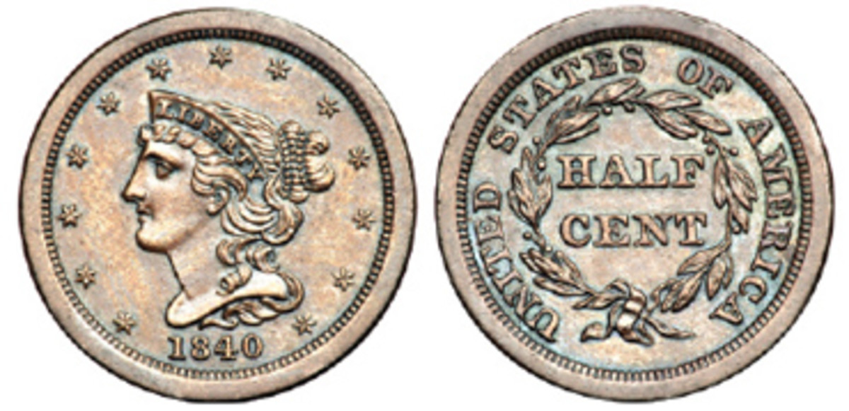 1815 the only date since 1793 for which no cents can be found