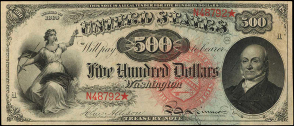 Large size notes command top dollar - Numismatic News