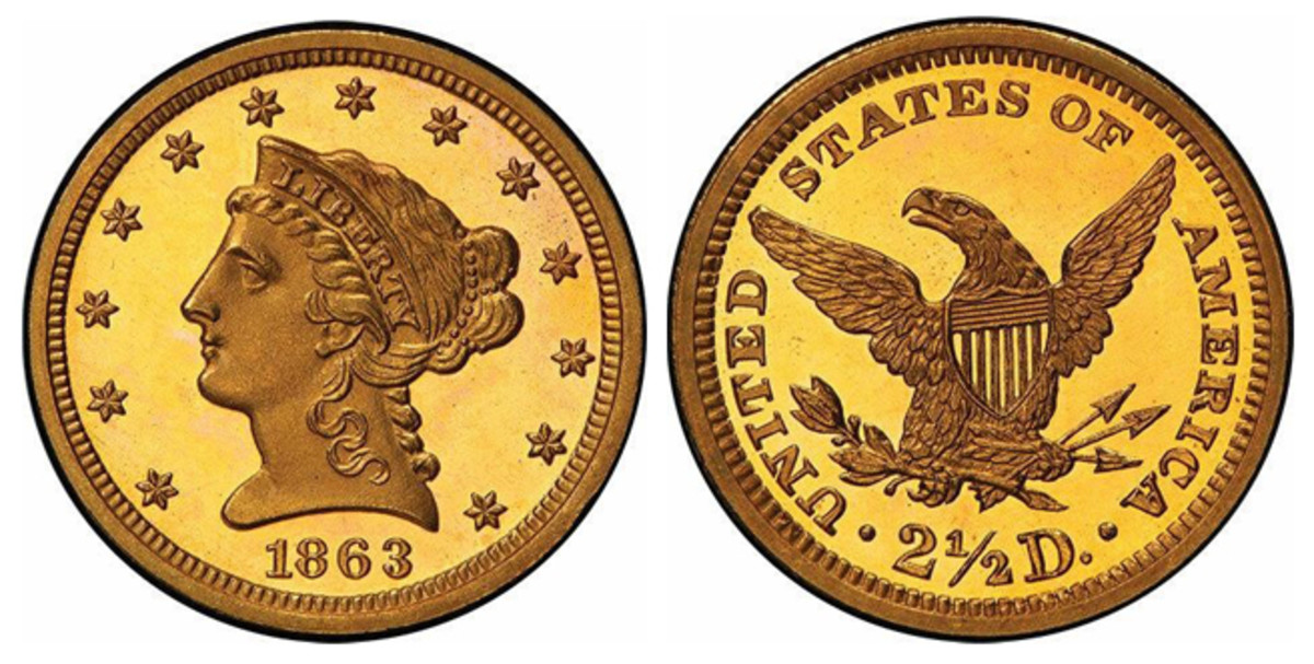 アンティークコイン 硬貨 1887 2 1/2 PCGS/CAC PR 63 DCAM-エルシブ