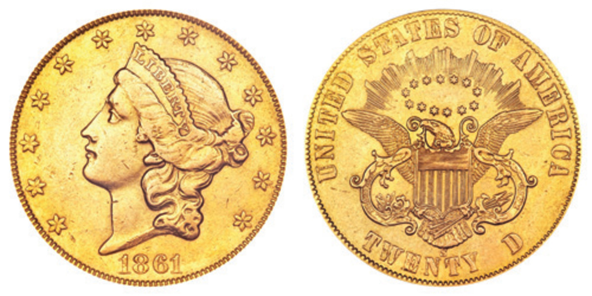 Item of the Week: 1861-S Paquet Reverse Double Eagle - Numismatic News