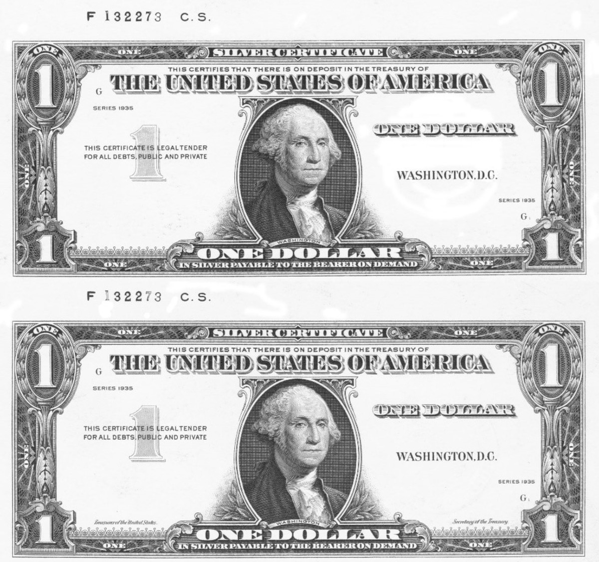 Varieties Tied to the Launch of $1 1935 Silver Certificates