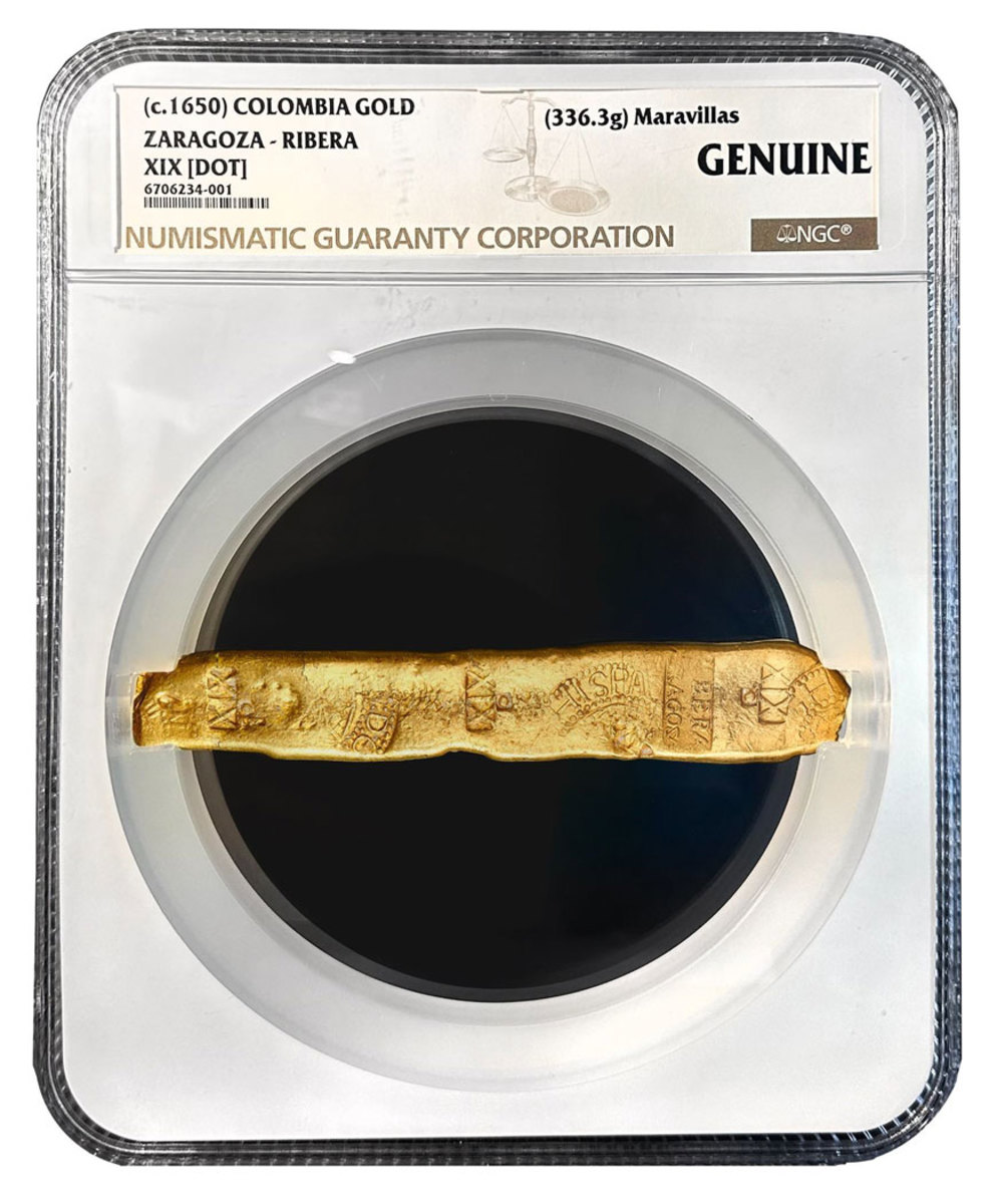 First Ever NGC-slabbed Shipwreck Treasure to Be Sold at Auction -  Numismatic News