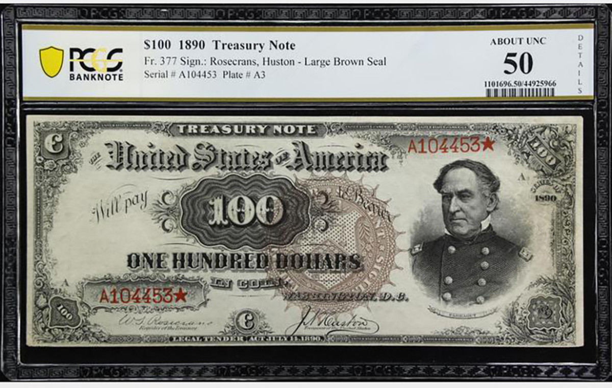 U.S. Currency Rarities Offered in the Stack's Bowers Galleries November  2023 Showcase Auction