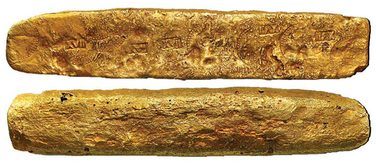 400-Year-Old Gold Bar from Shipwreck to be Sold at Auction - Numismatic ...