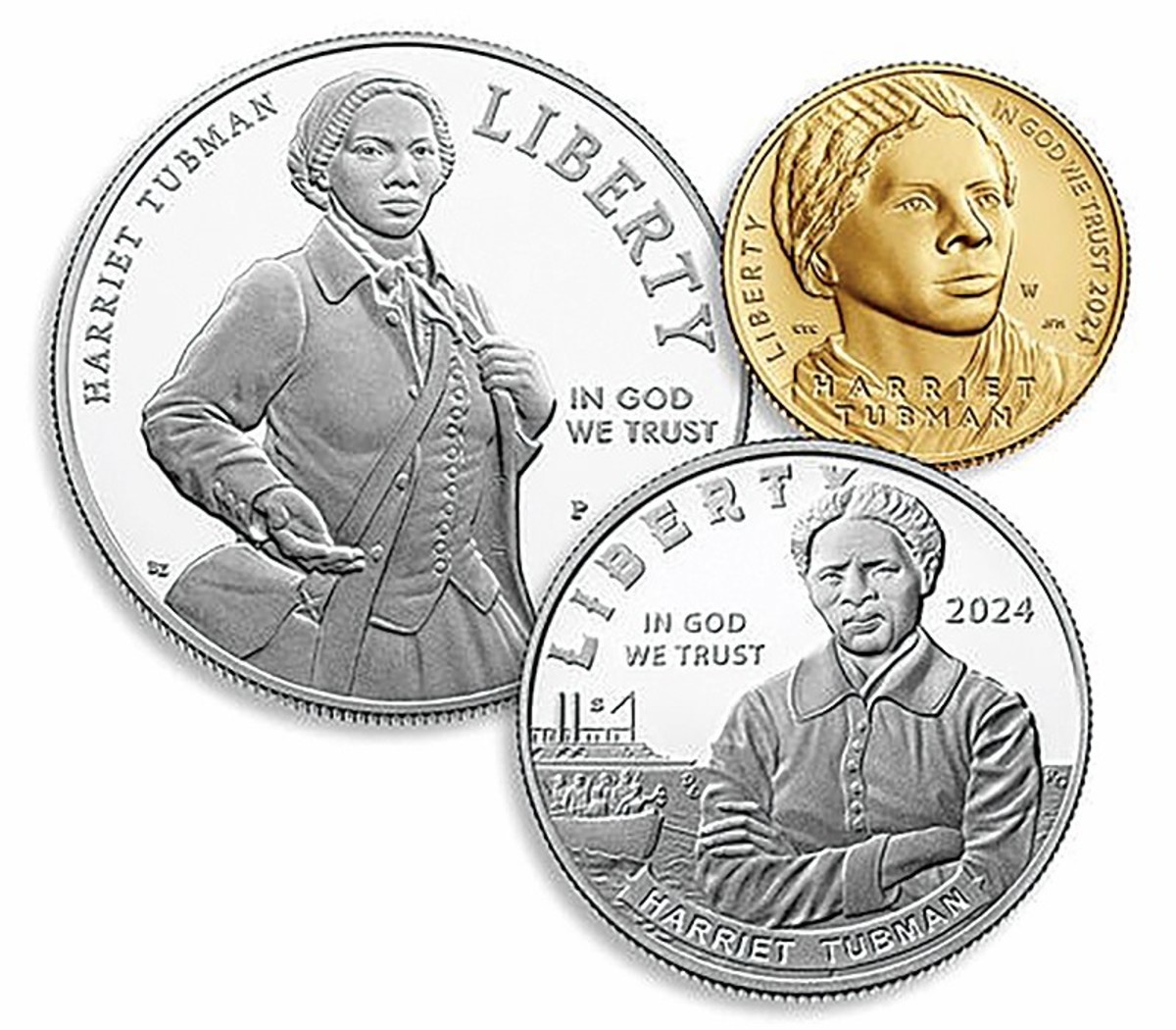 Harriet Tubman 2024 Proof Silver Dollar Coin - Kimmy Merrile